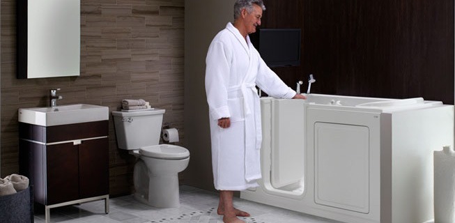Old Man entry on Walk in Tub